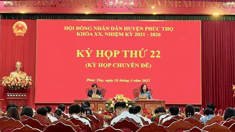 HĐND huyện Phúc Thọ thông qua phương án thành lập 3 xã
