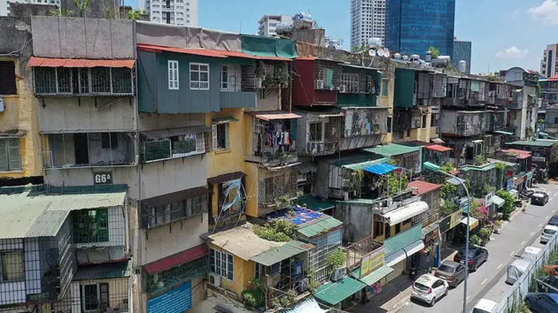 Nhiều khu chung cư cũ hoàn thành lập quy hoạch chi tiết