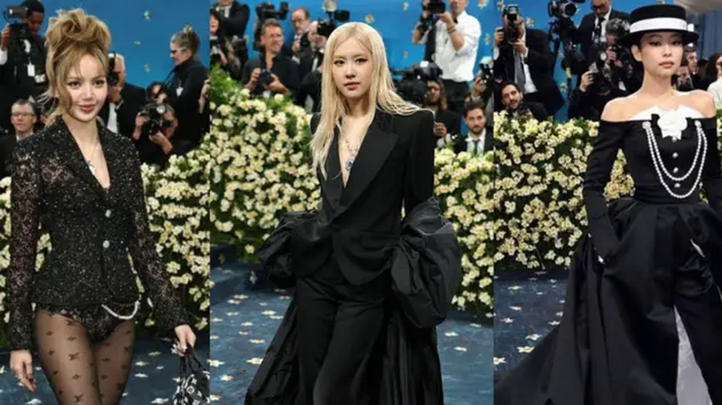 Bộ ba BlackPink 'đối đầu' thời trang tại Met Gala 2025