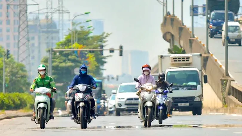 Thời tiết 8/5: Hà Nội nóng trên 37 độ