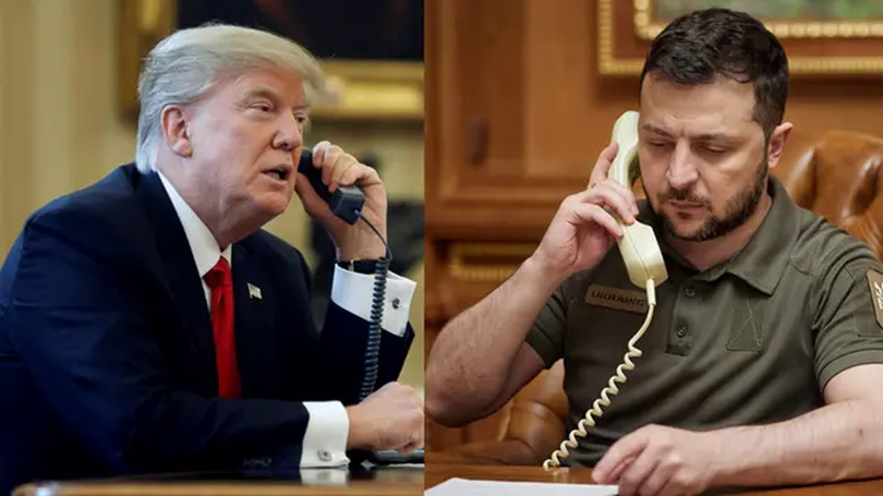 Ông Trump thông báo về cuộc điện đàm với ông Zelensky