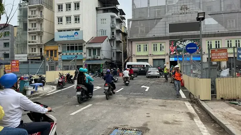 Hà Nội phân luồng giao thông, thi công ga ngầm S12