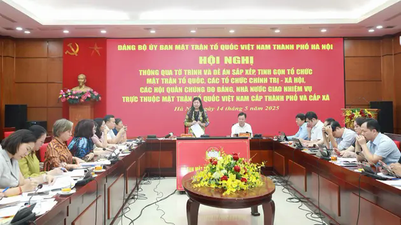 Đề án sắp xếp, tinh gọn MTTQ được thông qua