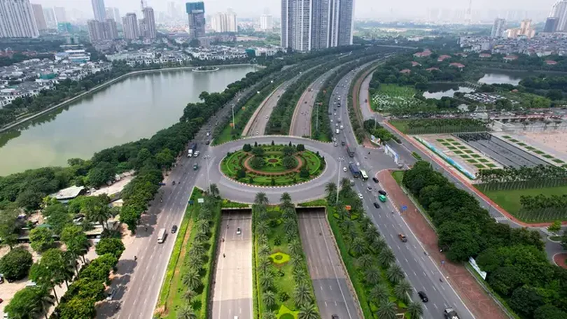 Giao thông Đại lộ Thăng Long điều chỉnh từ ngày 16/5