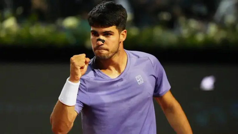 Carlos Alcaraz giành vé vào chung kết Rome Masters