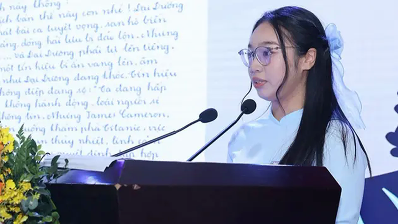 Nữ sinh Đà Nẵng giành giải Nhất Cuộc thi viết thư UPU