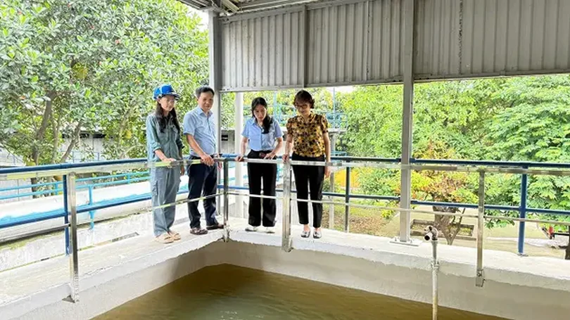 Giám sát chất lượng nước sạch tại Nhà máy nước Hạ Đình