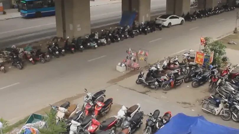 Bãi xe trái phép - chỗ dẹp chỗ không