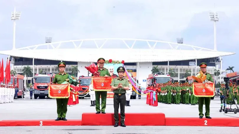 Chung kết Hội thi Thể thao nghiệp vụ chữa cháy và cứu nạn, cứu hộ