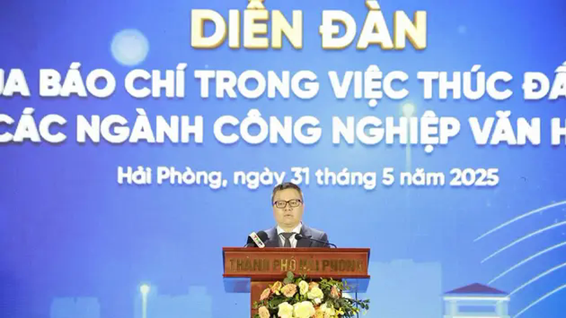 Báo chí tạo động lực phát triển công nghiệp văn hóa