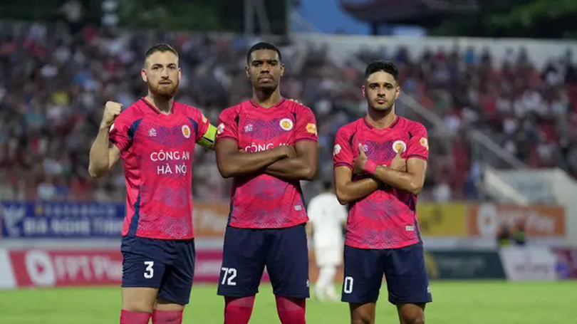 CLB Công an Hà Nội chiếm vị trí thứ ba V-League