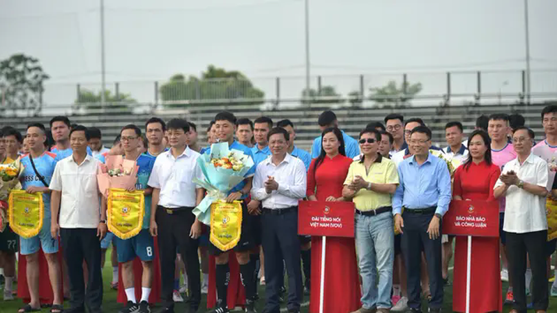 Khai mạc Giải bóng đá các cơ quan Báo chí toàn quốc