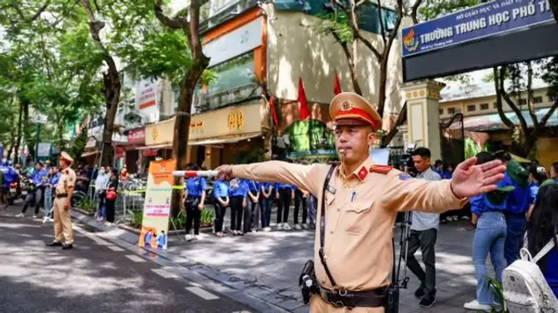 Hà Nội bảo đảm an toàn giao thông kỳ thi vào 10