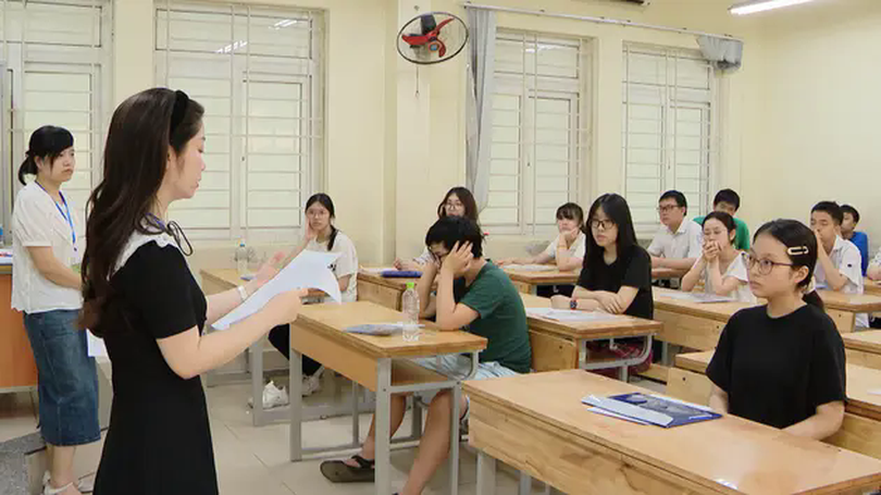 Thi vào lớp 10: Siết chặt kỷ luật phòng thi