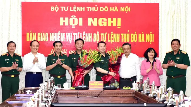 Thiếu tướng Đào Văn Nhận giữ chức Tư lệnh Bộ Tư lệnh Thủ đô