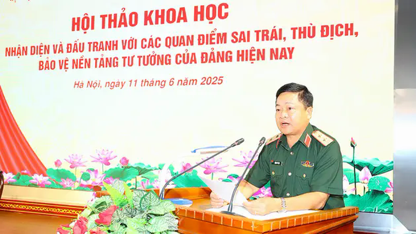 Nhận diện, đấu tranh, bảo vệ nền tảng tư tưởng của Đảng