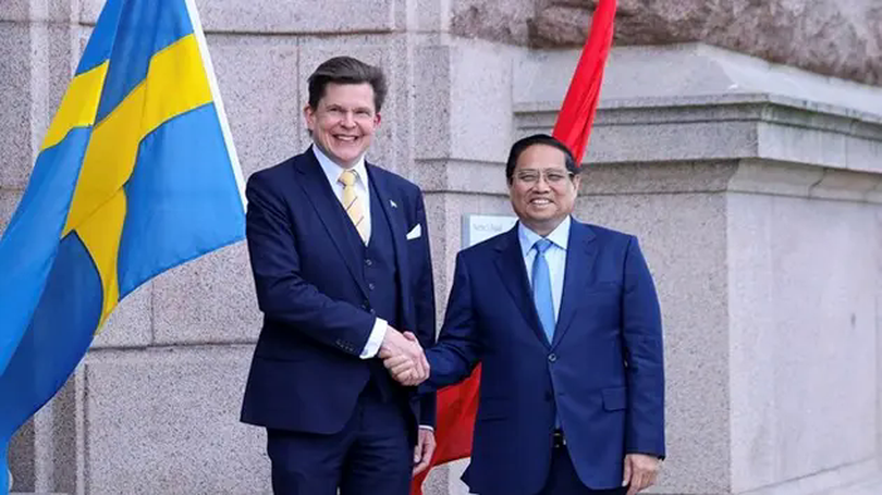 Thủ tướng hội kiến Chủ tịch Quốc hội Thuỵ Điển