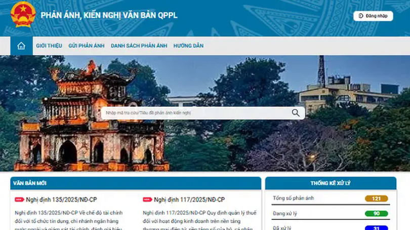 Hoàn thành hệ thống tiếp nhận VPQPPL trước 20/6
