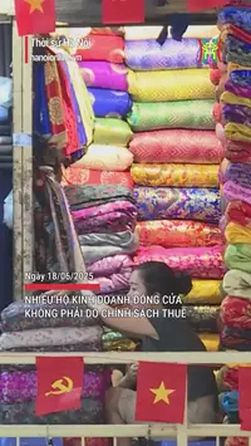 Nhiều hộ kinh doanh đóng cửa không phải do chính sách thuế