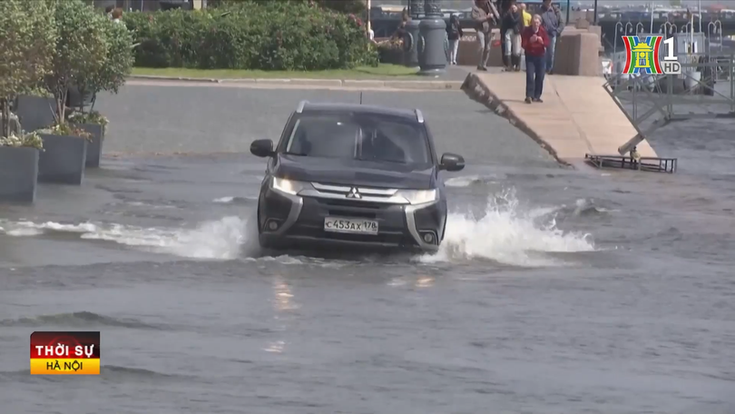 Thành phố St.Petersburg đối mặt nguy cơ ngập lụt