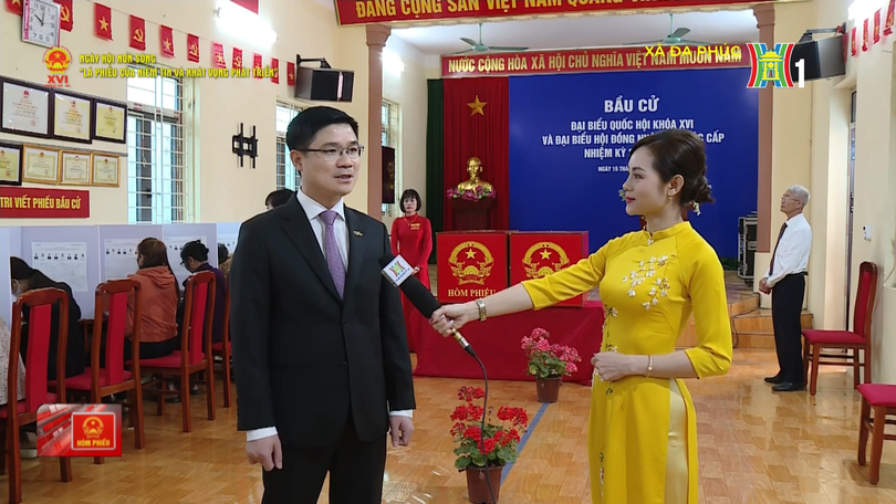 Không khí bầu cử tiếp tục lan tỏa tại xã Đa Phúc