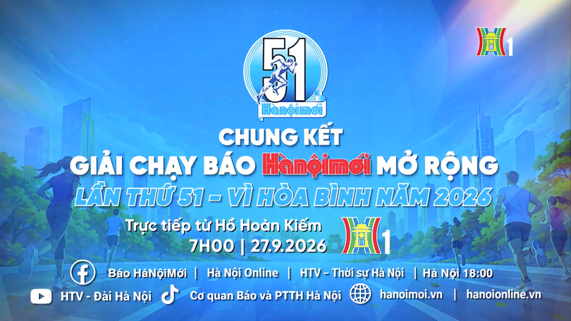 Chờ đón Chung kết giải chạy Báo Hànộimới lần thứ 51