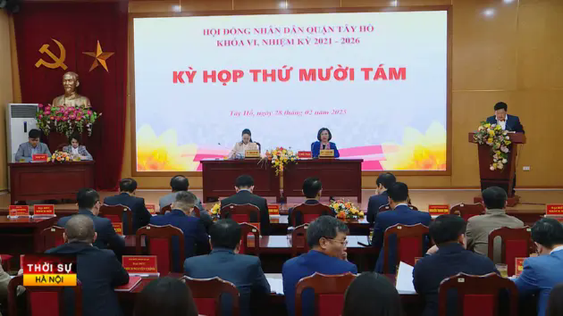 Quận Tây Hồ tổ chức, sắp xếp lại các cơ quan chuyên môn