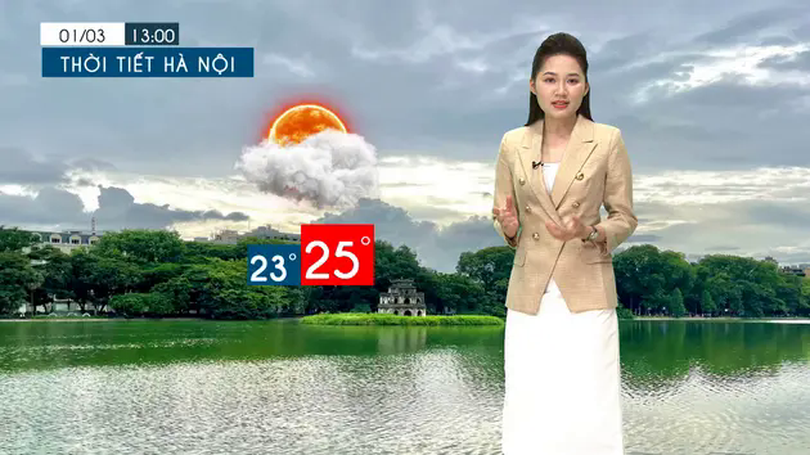 Dự báo thời tiết tối | 01/03/2025
