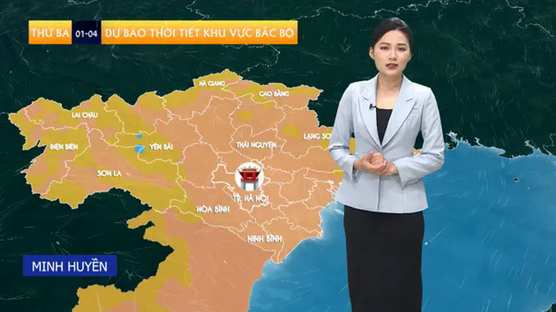 Dự báo thời tiết | 01/04/2025