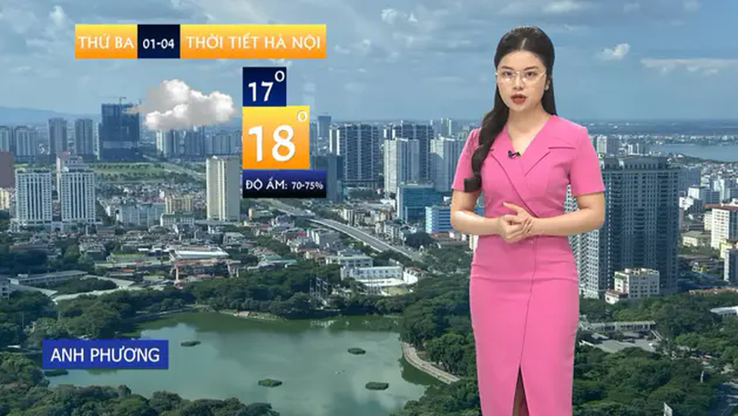 Dự báo thời tiết trưa | 01/04/2025