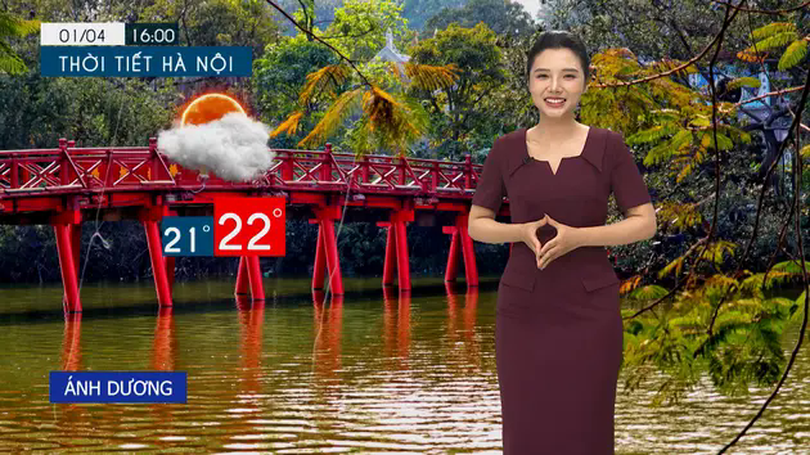Dự báo thời tiết tối | 01/04/2025