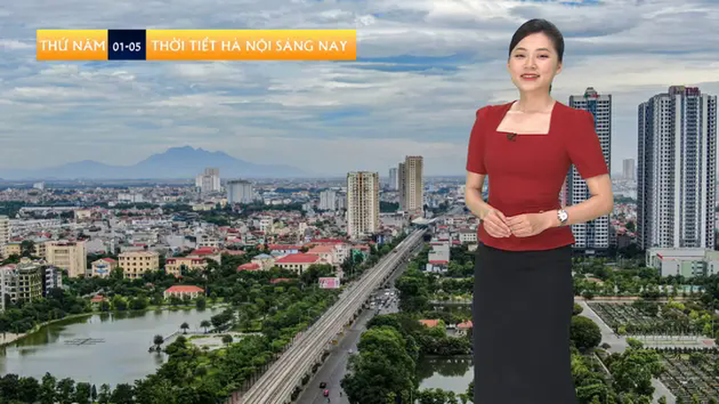 Dự báo thời tiết trưa | 01/05/2025