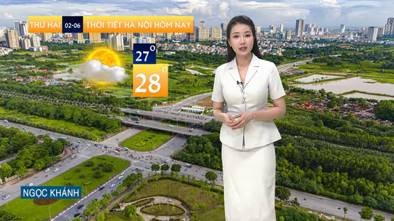 Dự báo thời tiết sáng | 02/06/2025