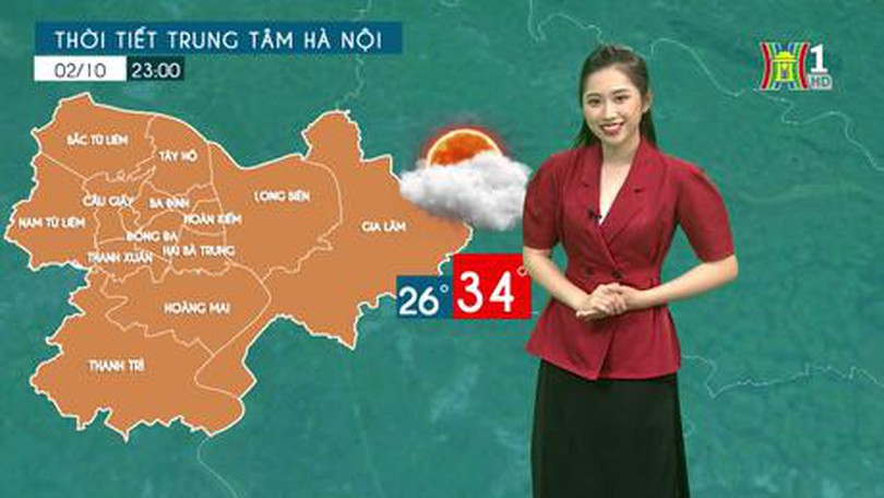Dự báo thời tiết| 2/10/2023