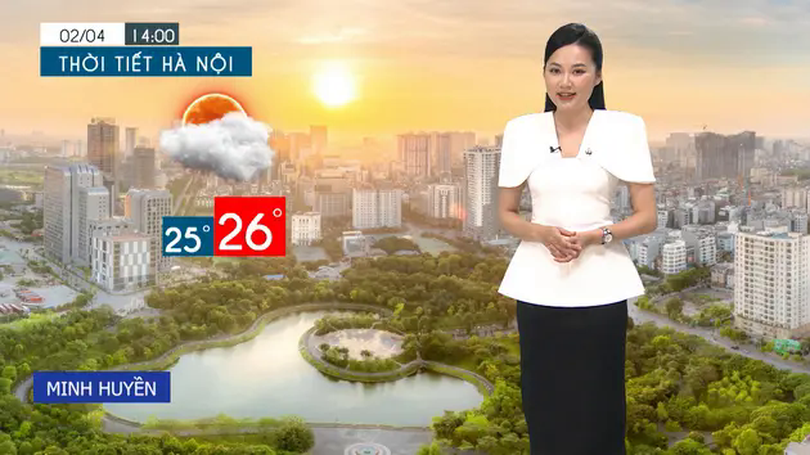 Dự báo thời tiết tối | 02/04/2025