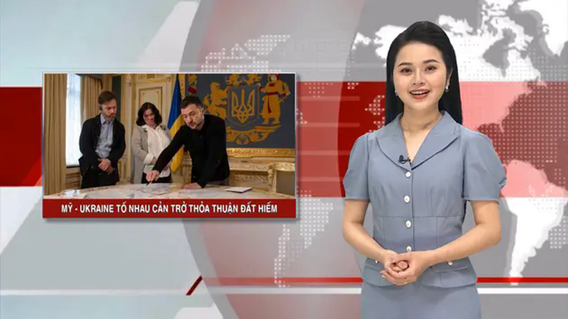 Mỹ - Ukraine tố nhau cản trở thỏa thuận đất hiếm | Nhìn ra thế giới | 02/04/2025