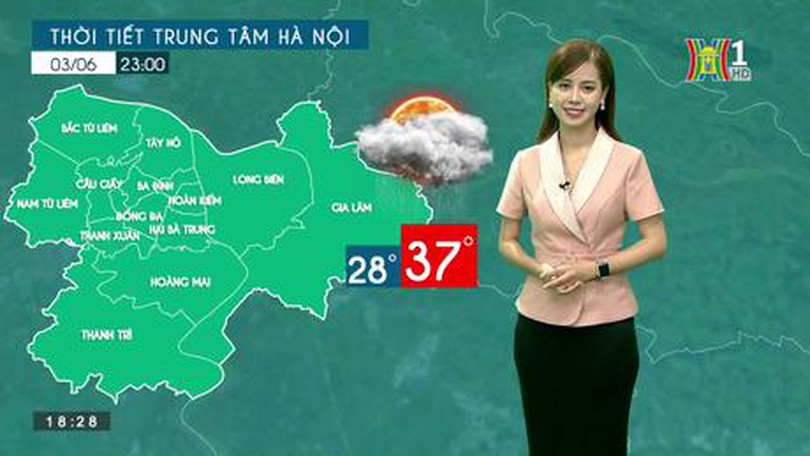 Dự báo thời tiết | 03/06/2023