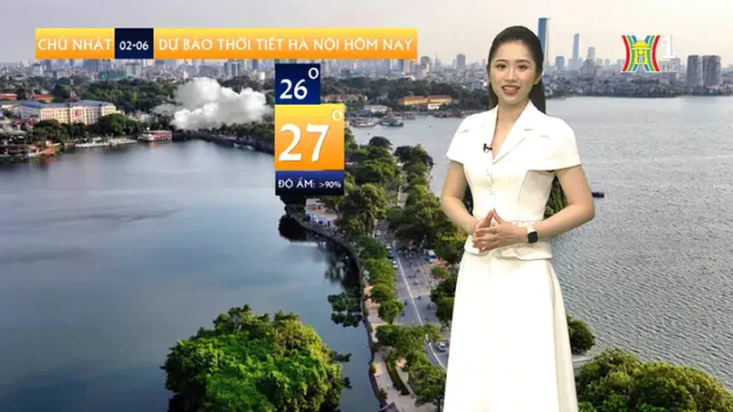 Dự báo thời tiết | 02/06/2024