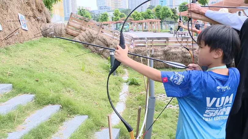 Ngày hè ở Cung Thiếu nhi Hà Nội