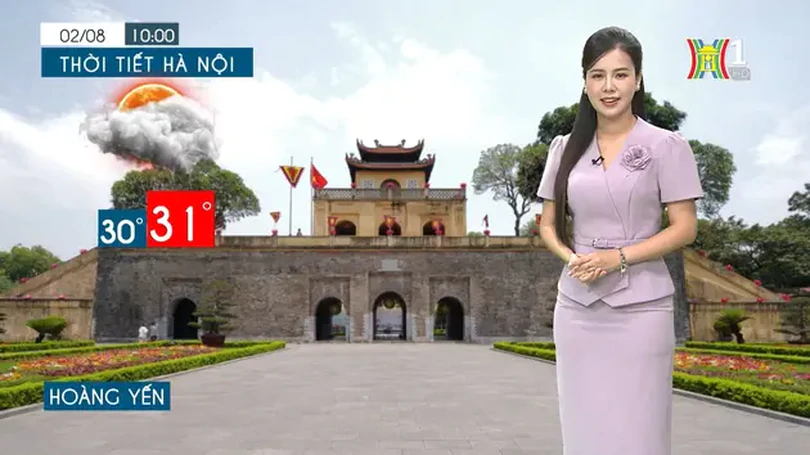 Dự báo thời tiết chiều và tối | 02/08/2024