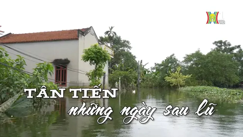 Tân Tiến những ngày sau lũ | Nhịp sống Hà Nội | 02/08/2024