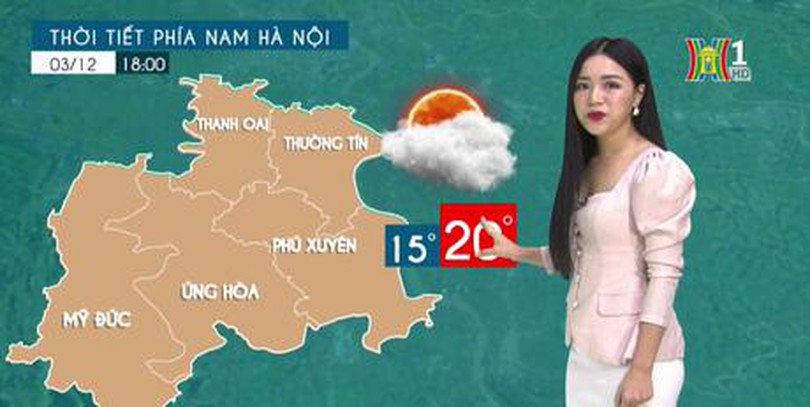 Dự báo thời tiết ngày 03/12/2022