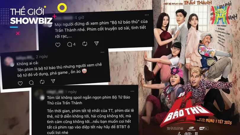 'Bộ tứ báo thủ' bị chê dù đang thống trị phòng vé | Thế giới Showbiz | 03/02/2025