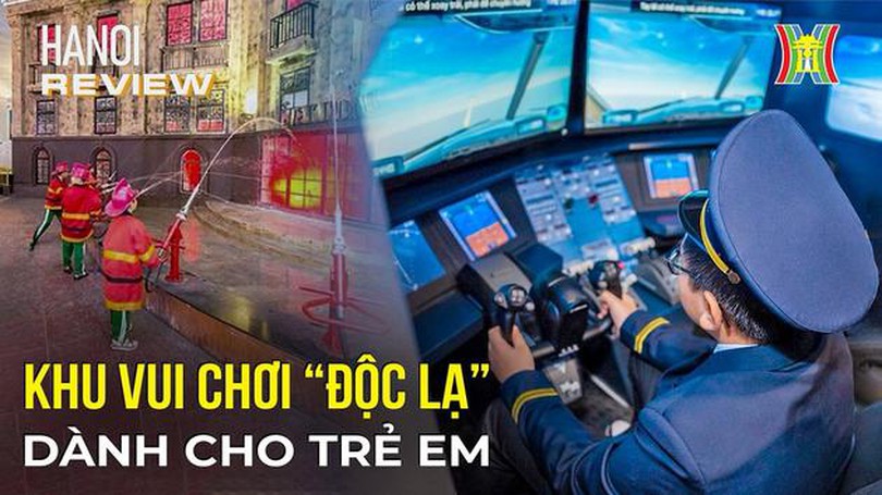 Những khu vui chơi 'độc lạ' dành cho trẻ em | Hà Nội Reviews | 03/03/2024