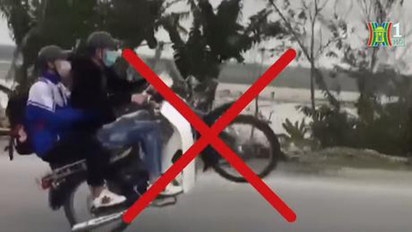 Học sinh thiếu kĩ năng khi tham gia giao thông