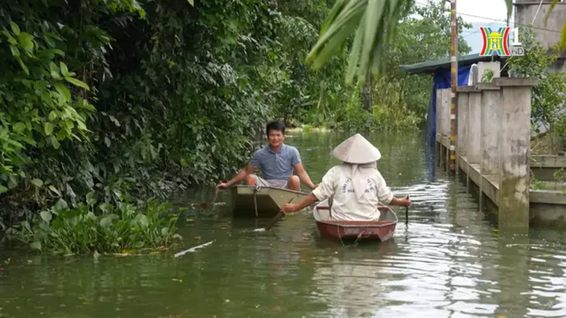 Tân Tiến những ngày sau lũ