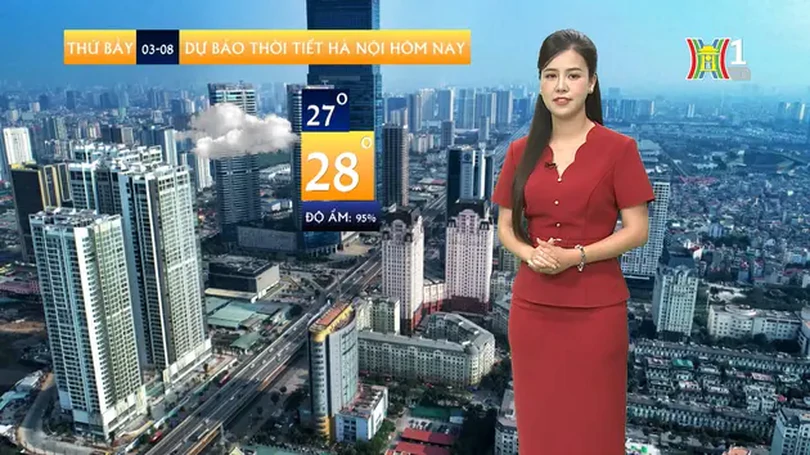 Dự báo thời tiết | 03/08/2024