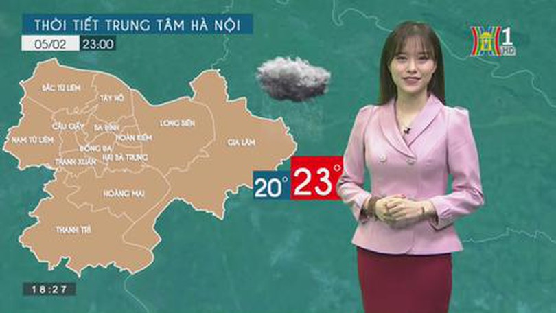 Dự báo thời tiết ngày 5/2/2023