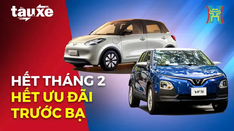 Ô tô điện sẽ phải chịu lệ phí trước bạ từ 1/3/2025 | Bản tin Tàu và Xe | 04/02/2025