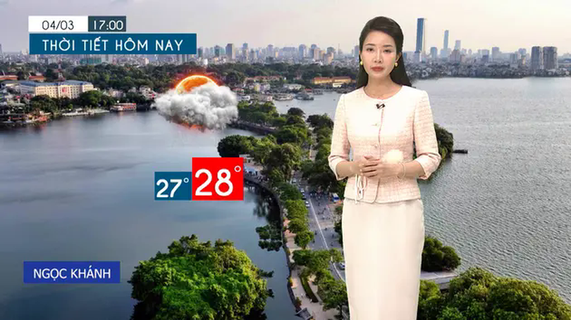 Dự báo thời tiết tối | 04/03/2025